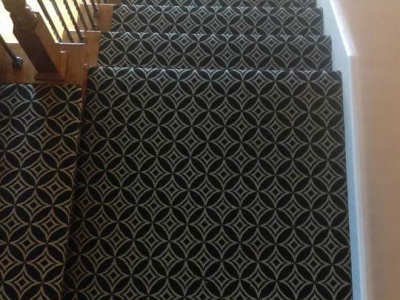 Stairway Carpeting Installation 2